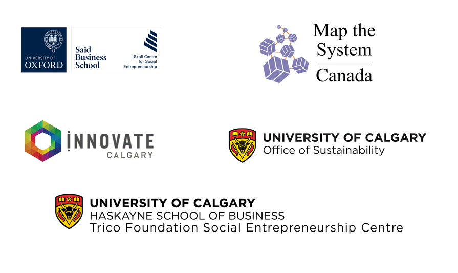 UCalgary Map the System partner logos